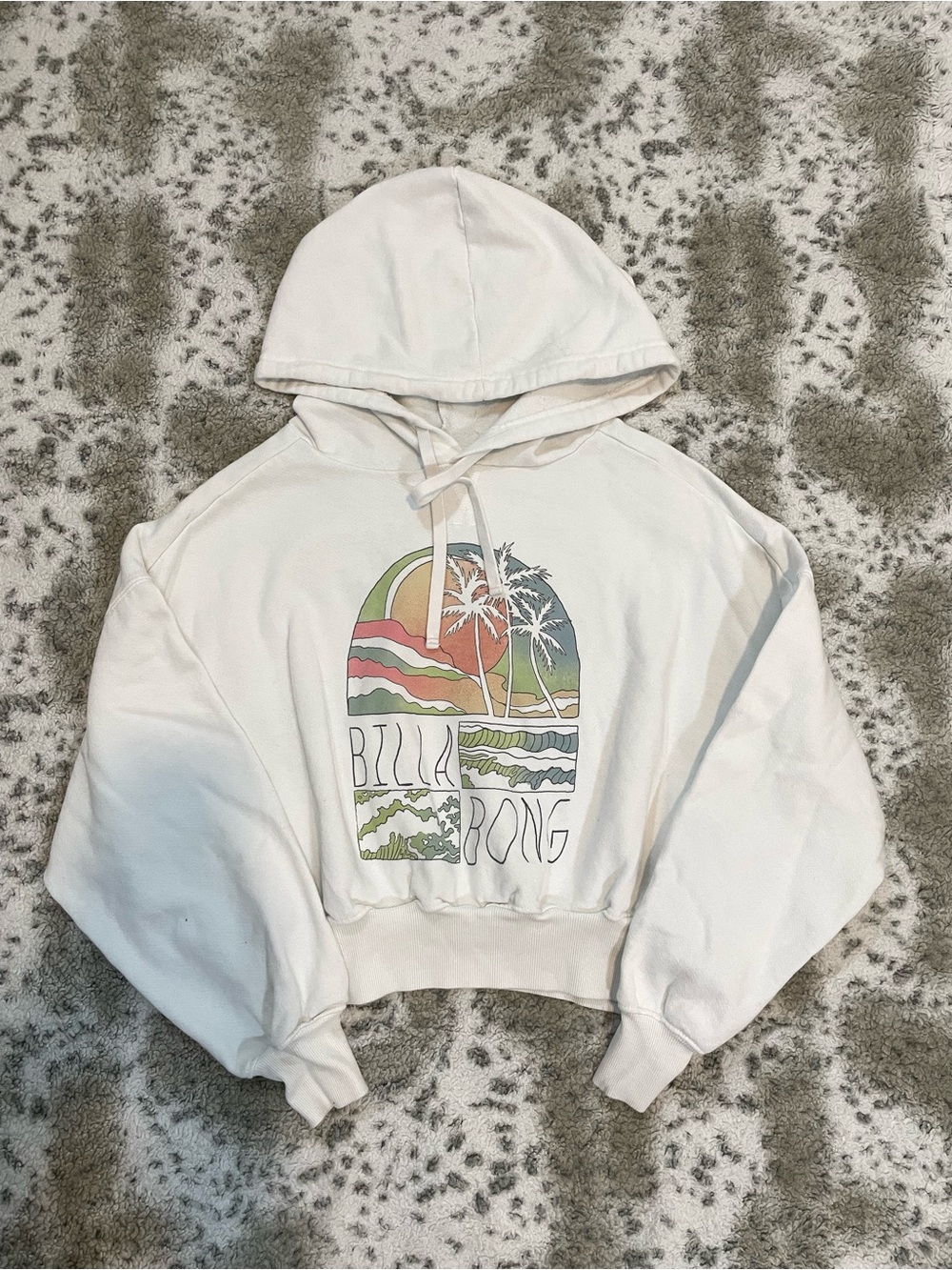 Billabong cropped hoodie